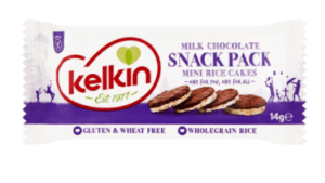 KELKIN MILK CHOC MINI RICE CAKES