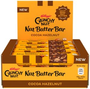 Crunchy Nut Cocoa Hazelnut Butter Cereal Bar