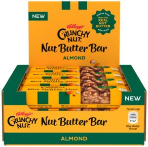 Crunchy Nut Almond Butter Cereal Bar