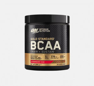 On Gold Stand. Bcaa T&S 266G Strawberry & Kiwi