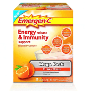 Emergen C Orange Sachets 24 Pack