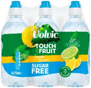 Volvic Touch of Fruit Sugar Free Lemon/Lime Water
