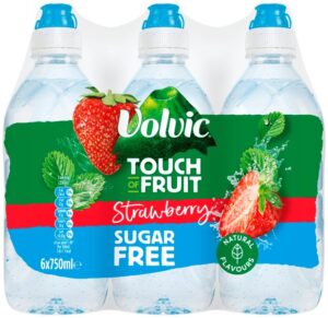 Volvic Touch of Fruit Sugar Free Strawberry Water