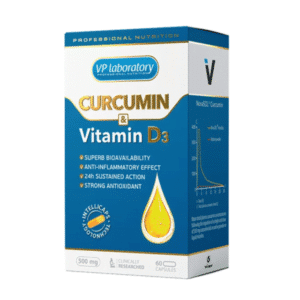 Vplab Curcumin + D3 60Caps
