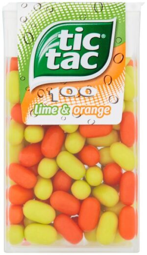 Tic Tac Lime & Orange 100 Pack