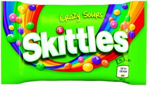 Skittles Crazy Sours Bag