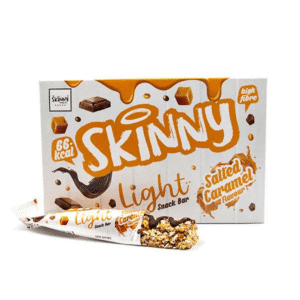 Sf Skinny Light Salted Caramel Snack Bars 5X19G