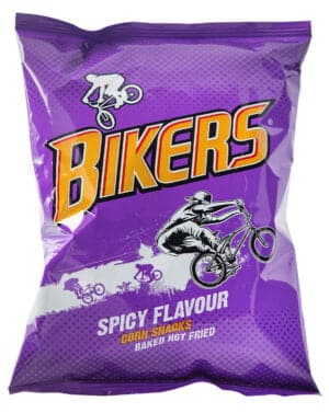 Golden Wonder Bikers Crisps