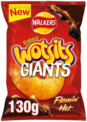 Walkers Wotsits Giants Flamin Hot Crisps