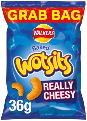 Walkers Wotsits Baked Cheesy Snack