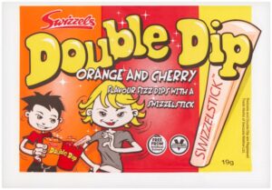 Swizzels Double Dip Orange & Cherry