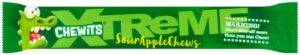 Chewits Xtreme Sour Apple Chew Sweets