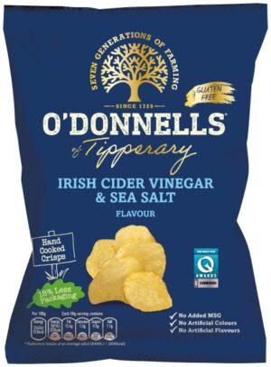 O’Donnells Irish Salt & Vinegar Crisps