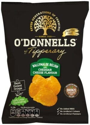 O’Donnells Ballymaloe Relish/Cheddar Cheese Crisps