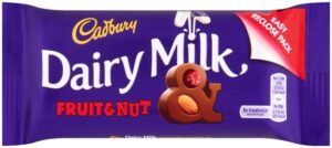 Cadbury Dairy Milk Fruit & Nut Bar