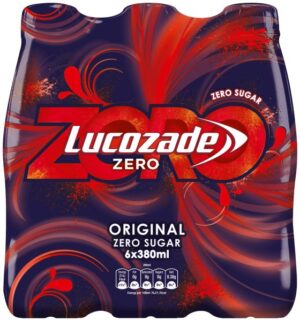 Lucozade Zero Original Bottle 6 Pack