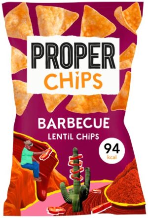 ProperChips Barbecue Lentil Chips
