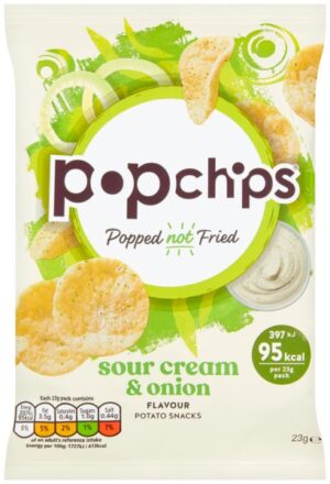Popchips Sour Cream & Onion Potato Chips