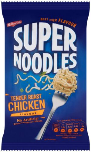 McDonnells Super Noodles Roast Chicken Flavour