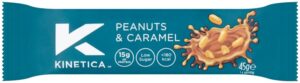 Kinetica Peanuts & Caramel Protein Bar