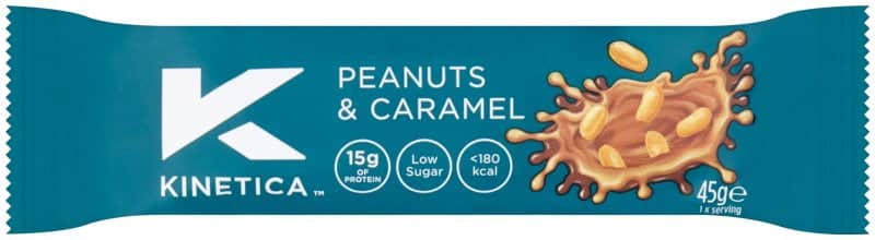 Kinetica Peanuts & Caramel Protein Bar