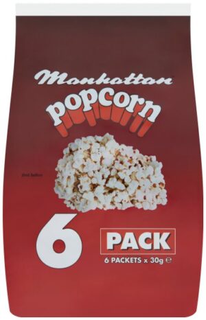 Manhattan Salted Popcorn – 6 pack