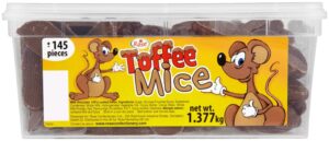 Rose Jumbo Toffee Mice Tub