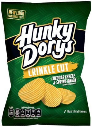 Hunky Dorys Cheese & Onion Crisps