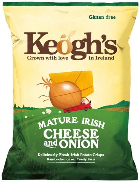 Keogh’s Mature Irish Cheese & Onion Crisps