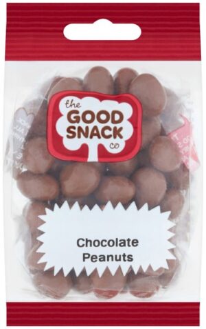 The Good Snack Co Chocolate Peanuts Bag