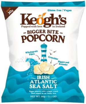 Keogh’s Irish Atlantic Sea Salt Popcorn Big Bite