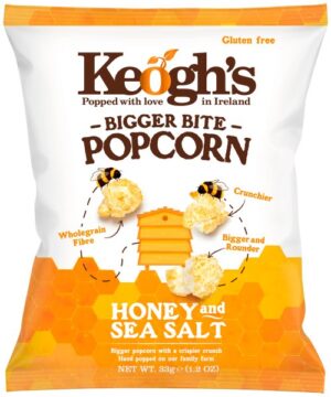 Keogh’s Honey & Sea Salt Popcorn Bigger Bite