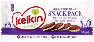 Kelkin Milk Chocolate Mini Rice Cakes Snack Pack