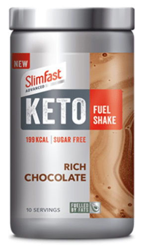 Slimfast Advanced Keto Fuel Shake Rich Chocolate 6X350G