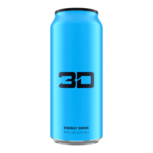 3D Energy Drink Blue 12 X 473Ml