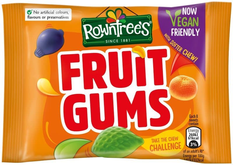 Rowntree’s Fruit Gums Bag