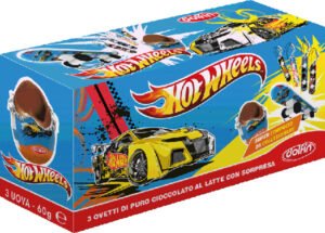 Dolfin Hot Wheels Choc Egg with Surprise 3 Pack