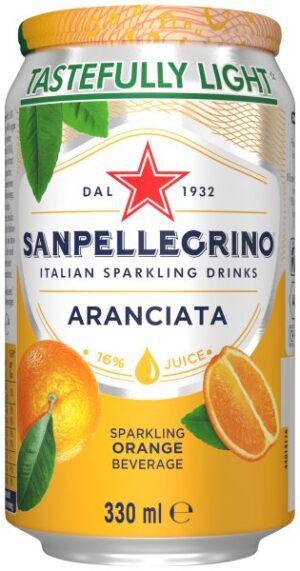 San Pellegrino Orange Sparkling Can