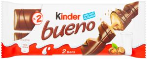 Kinder Bueno Milk Choc & Hazelnuts 2 Finger Bar