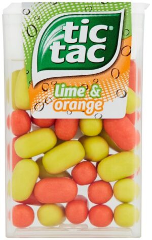 Tic Tac Lime Orange 24 Pack