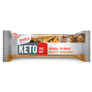 Slimfast Advanced Keto Fuel Bar Nutty Caramel 12X46G