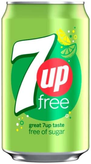 7Up Free Can