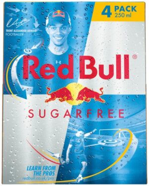 Red Bull Energy Sugar Free Can 4 Pack