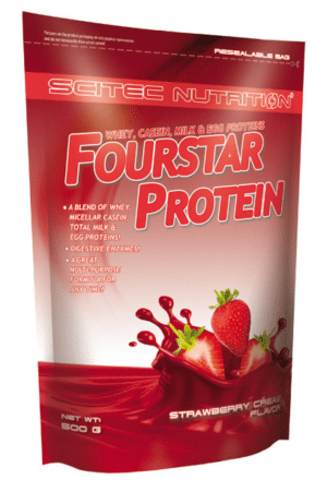 Four Star Protein Strawberry 500Grams