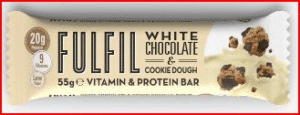 Fulfil Vitamin And Protein Bar White Chocolate And Cookie Dough 15X60G