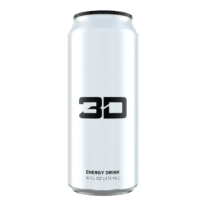 3D Energy Drink White 12 X 473Ml