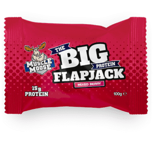 Muscle Moose Flapjack – Berry 12 X 100G