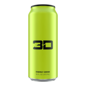 3D Energy Drink Green 12 X 473Ml