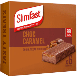 Slimfast Chocolate Caramel Treat Bar Multipack 5 X 26G