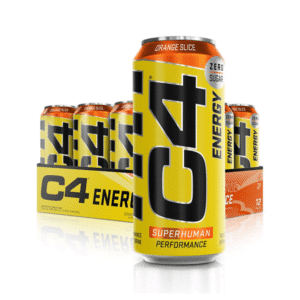 C4 Carbonated 500Ml X 12 Orange Slice